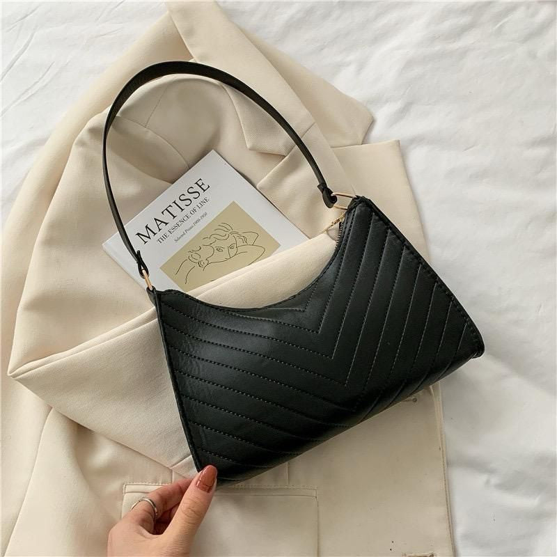 Élaire Chevron - Classic Shoulder Bag
