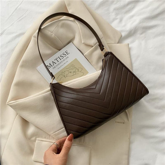 Élaire Chevron - Classic Shoulder Bag