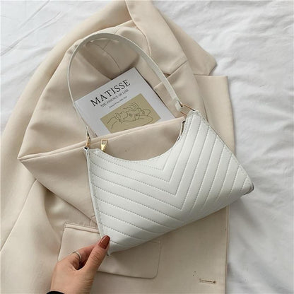 Élaire Chevron - Classic Shoulder Bag